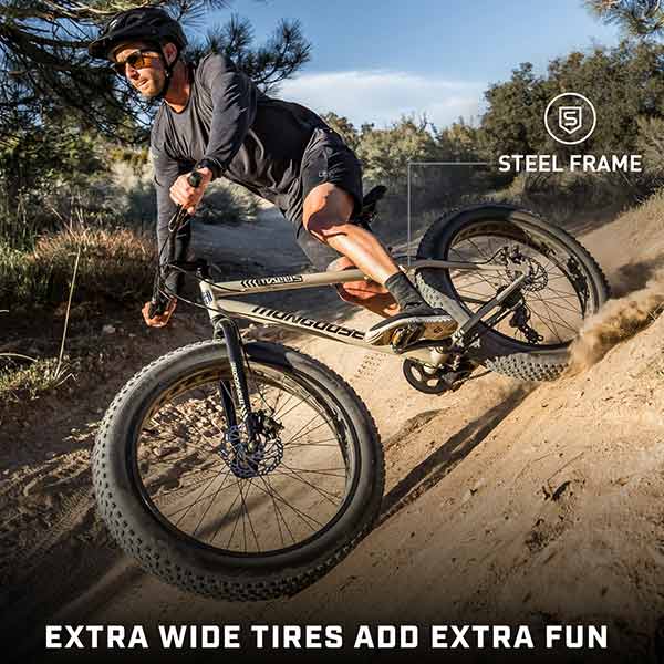 Mongoose Malus Extra Wide Tires