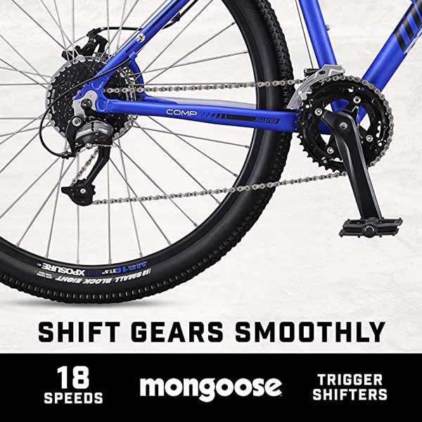 Mongoose Switchback Comp Mountain Bike Gears