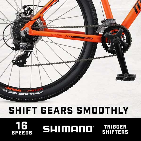 Mongoose Switchback Sport Mountain Bike Gears