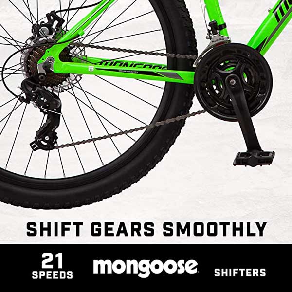 Mongoose Switchback Trail Mountain Bike Gears