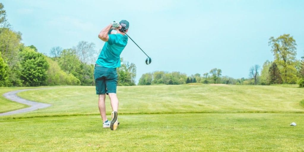 Beginner Golfer Swing